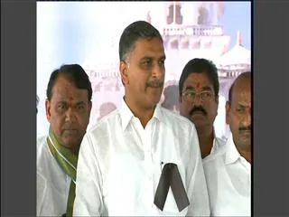 we do not recognise kiran kumar reddy as a cm says harish rao - Sakshi