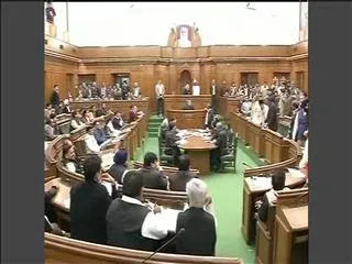 Arvind Kejriwal introduces anti-graft Jan Lokpal - Sakshi