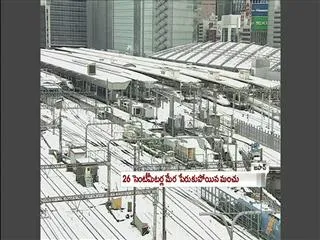 More travel chaos in Japan as snow storm - Sakshi