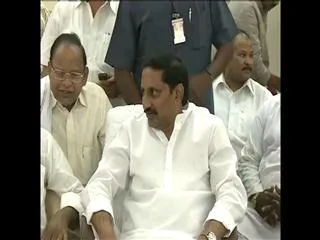 CM Kiran's Resignation Game - Sakshi