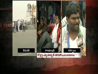 Samaikyandhra Strike In Kurnool - Sakshi