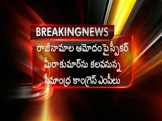 6 Seemandhra Ministers and MPs Likely to meet Speaker - Sakshi