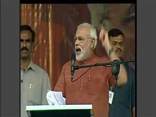 Narendra Modi speech in Hyderabad at 'Navabharat Yuva Bheri' - Sakshi