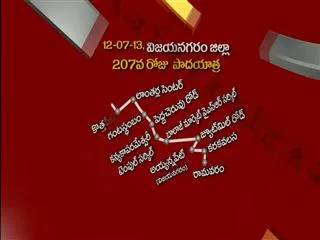 Vizianagaram lo maro praja prasthanam 12th july 2013 - Sakshi