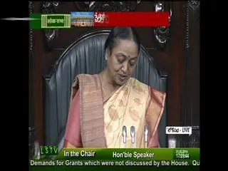 Indian parliament's last session - Sakshi