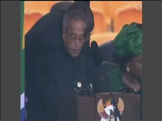 Pranab pays tributes to Mandela - Sakshi