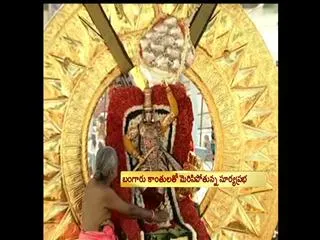 Tirumala Srivaru on Simhavahanam in Brahmotsavam - Sakshi