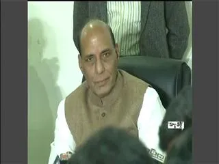 BJP Leader Rajnath Singh press meet over Telangana - Sakshi