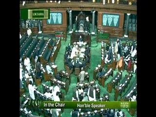 Both Houses of Parliament adjourned till 12 pm - Sakshi