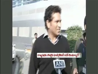 Sachin magic in RS, all eyes on the cricketer - Sakshi