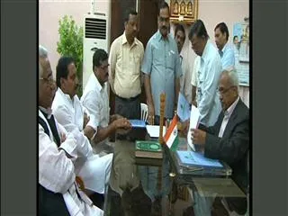adala prabhakar reddy files nomination for rajyasabha - Sakshi