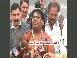 MP Siva Prasad Getup as Narada Muni - Sakshi