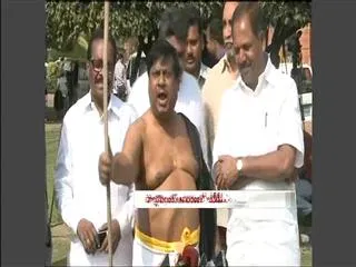 TDP MP Siva Prasad Different Getup - Sakshi