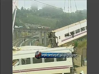 69 die in spanish derailment - Sakshi