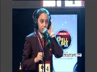 Sakshi India Spell Bee 2013 Finals 2013 Part - 4 - Sakshi