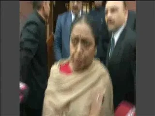Shame, cries speaker after pepper spray attack ... - Sakshi