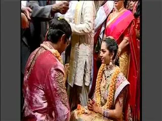 Balakrishna's daughter Tejaswini marriage - Sakshi