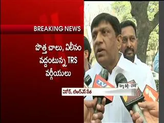 TRS Leader Vinod to Press - Sakshi