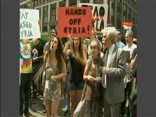 Syria strike talk sparks rallies, protests - Sakshi