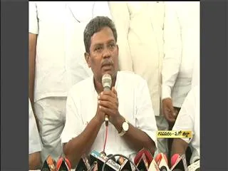 Vatti Vasanth Kumar Talking to Media - Sakshi