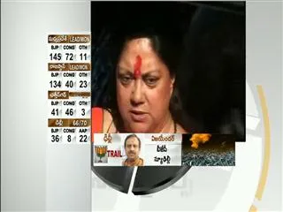 Vasundhara Raje set to become Rajasthan CM, thanks people - Sakshi