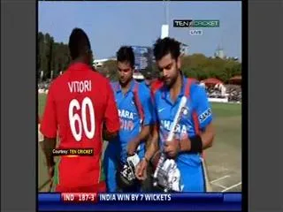 Zimbabwe vs India: 3rd ODI, India beat Zimbabwe by seven wickets - Sakshi