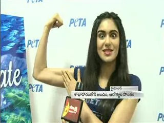Vegetarians Have Much Healthier: Adah Sharma - Sakshi