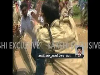 tension prevailed in kishore chandre deo nomination - Sakshi