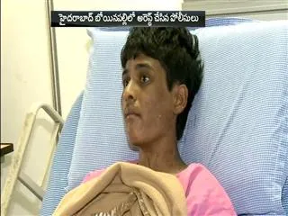 Hyderabad Police Arrest tortured Girl father - Sakshi