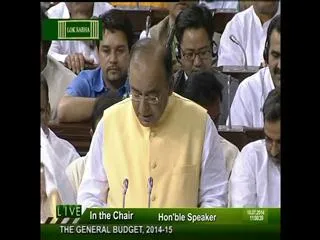 Budget 2014-15 : Arun Jaitley introduces budget - Sakshi