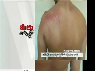 YSRCP cadre attack on TDP in guntur district - Sakshi