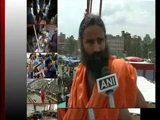 God Survival Me to service: Ramdev Baba - Sakshi