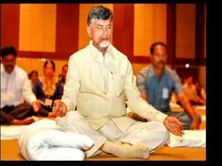 Special Story on Chandrababu's Joy of Living classes - Sakshi