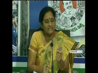 Vasireddy Padma slams Chandrababu Naidu - Sakshi