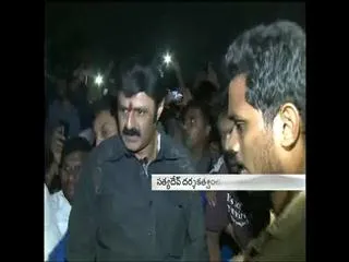 Balakrishna Visit Bramarambha Theatre in Kukatpalli - Sakshi