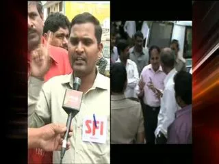teacher-punished-student-for-talking-in-telugu - Sakshi