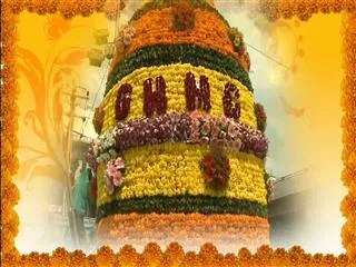 All sets for Batukamma festival in Hyderabad - Sakshi