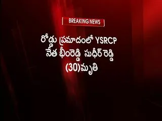 ysr-congress-leader-sudheer-reddy-died-in-road-accident - Sakshi