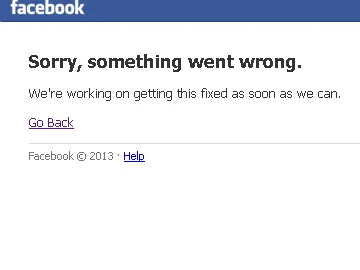 facebook down for 15 minutes - Sakshi