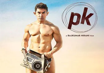 Aamir Khan is in trouble with PK poster - Sakshi