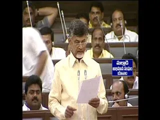 Chandrababu Naidu speech on farmers suicides - Sakshi