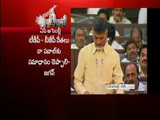 chandra-babu-naidu-admits-bifurcation-losses-in-assembly - Sakshi