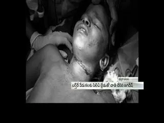 Man attacks child with knife - Sakshi