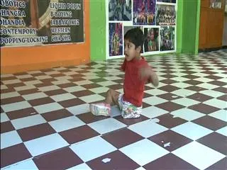 Physically challeged boy shows extremely well talent in dance - Sakshi