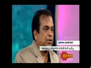 Brahmanandam comedy at Memu Saitham - Sakshi