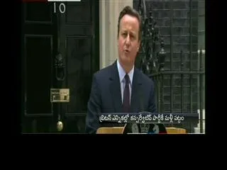 David Cameron and Conservatives Get Majority in British Election - Sakshi