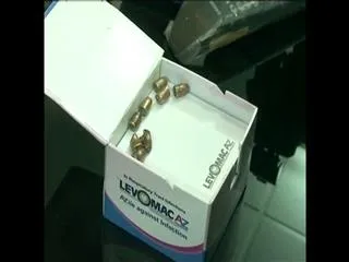 Bullets found in bag at Tirumala - Sakshi