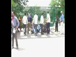 Ap Tourism Member Chandana Khan Protest By Telangana IAS Officers - Sakshi