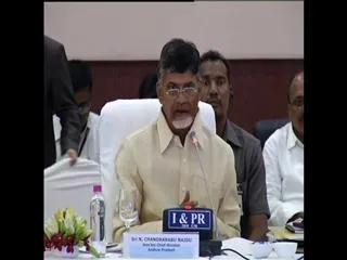 Chandrababu speech at 14th finance commision - Sakshi