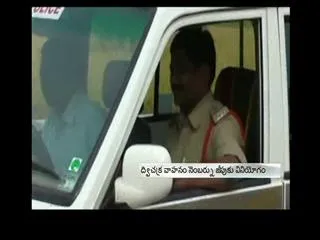 CI uses seized vehicle for his personal purposes in Allagadda - Sakshi